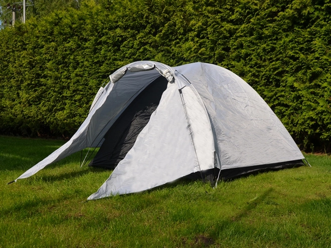 Tente de camping extérieure pour 3 personnes avec moustiquaire