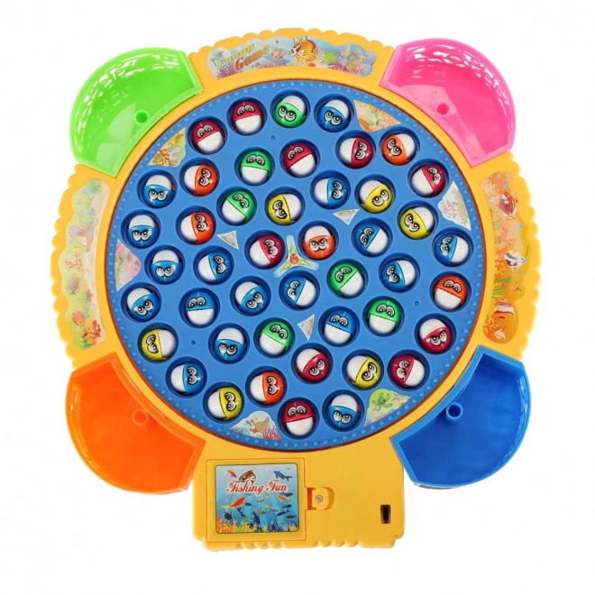 Jeu de pêche pour enfants 45 poissons + 4 cannes à pêche