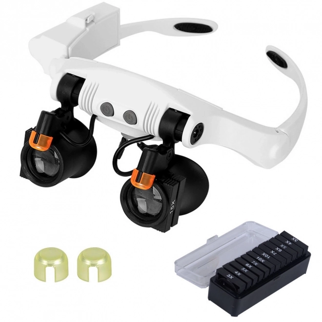 Loupe horlogère avec éclairage LED
