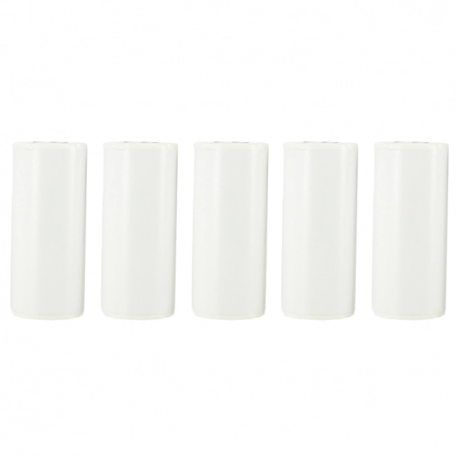 Papier thermique autocollant en rouleaux pour mini-imprimante 5,7 cmx4,5 m 5 pièces