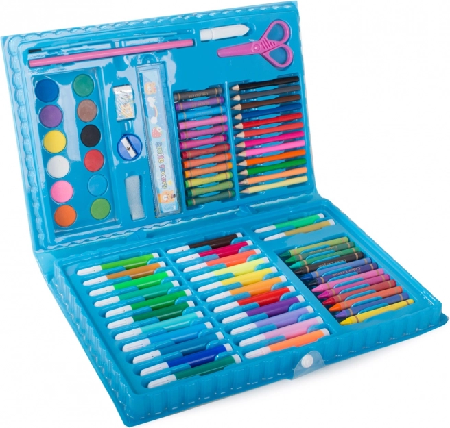 Équipement complet de 86 pièces pour le dessin et la peinture