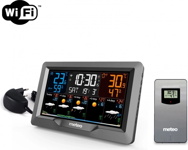 Station météo avec fonction Wi‑Fi