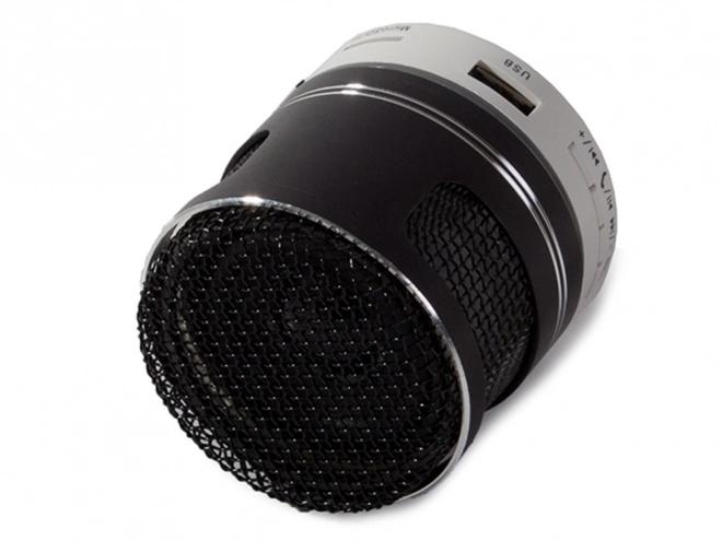 Mini enceinte Bluetooth sans fil radio fm mp3 portable usb microsd – Noir