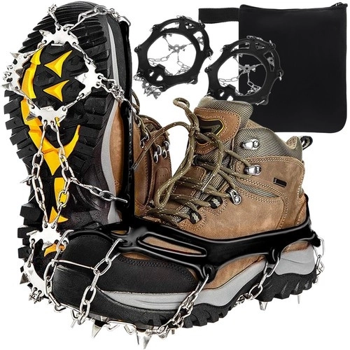 Crampons antidérapants pour chaussures Nesmeky - taille 44 - 47