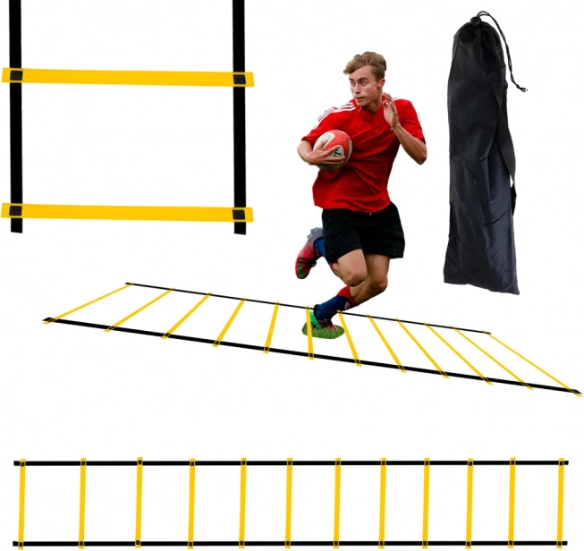 échelle d’agilité pro entraînement 6 m jaune