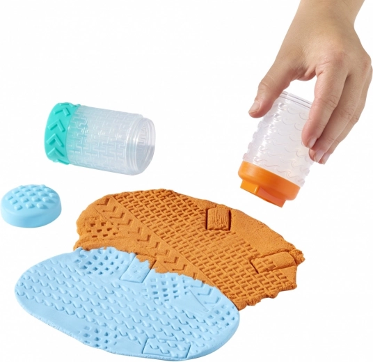 Outil 4 en 1 : roule, tamponne, assemble et range