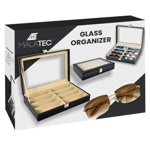 Organisateur pour lunettes 8 compartiments