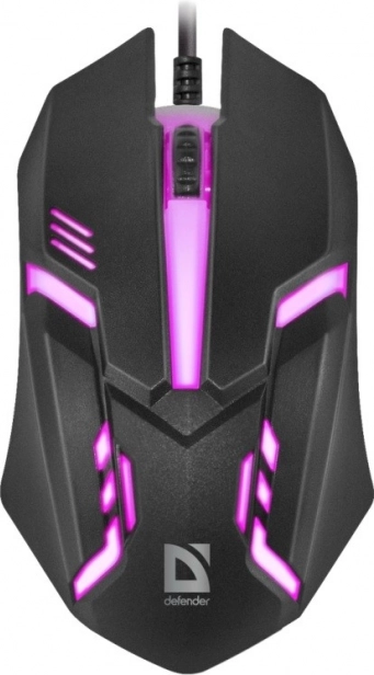 Souris optique filaire CYBER avec rétroéclairage