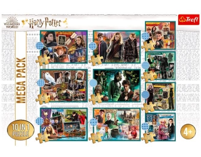 Puzzle Harry Potter - Dans le monde d'Harry Potter 10 en 1
