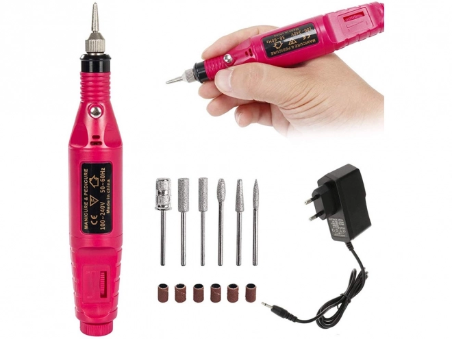 Fraiseuse à ongles pour manucure et pédicure