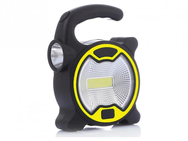 Puissante lampe de travail LED COB avec support et piles