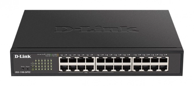 Commutateur D-Link DGS-1100-24PV2 Switch 24GE PoE