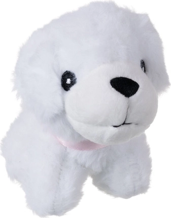 Chien en peluche doux pour un jeu réaliste