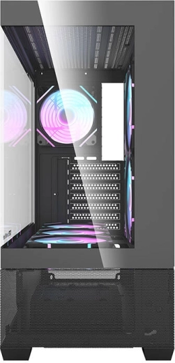 Verre trempé et gestion des câbles propre