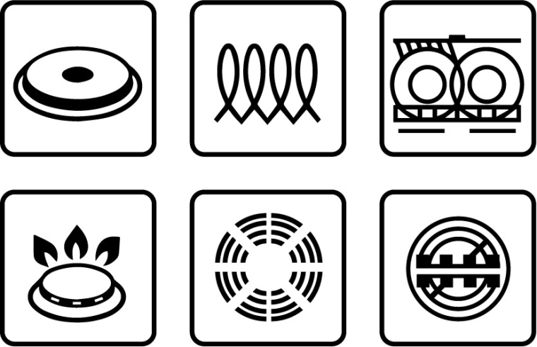 Utilisation polyvalente sur toutes les plaques et au four