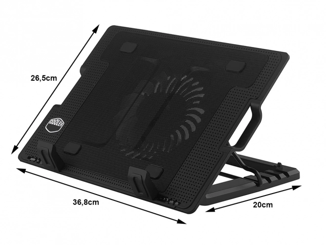 Support de refroidissement LED universel pour ordinateur portable