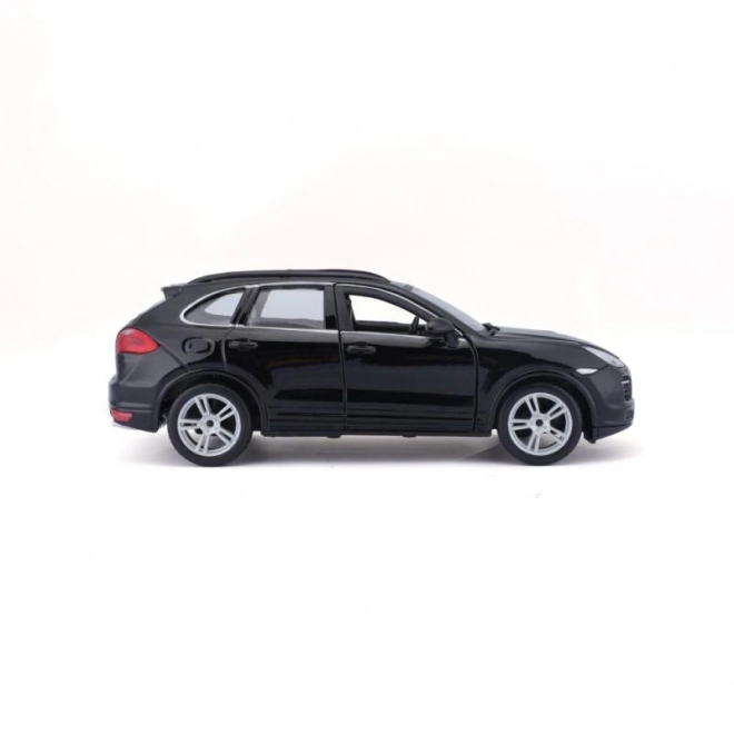 Modèle métallique Porsche Cayenne Turbo noir 1/24