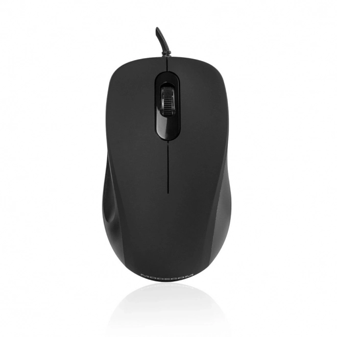 souris à fil noire Modecom