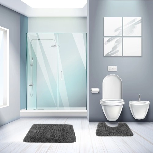 Ensemble de tapis de salle de bain Ruhhy