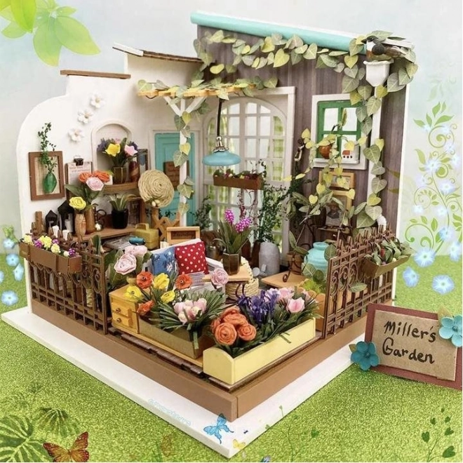 Le jardin de Miller - Maison miniature à faire soi-même