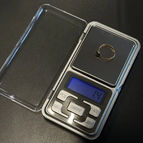 Balance de poche précise pour bijoux RUHHY jusqu'à 500g