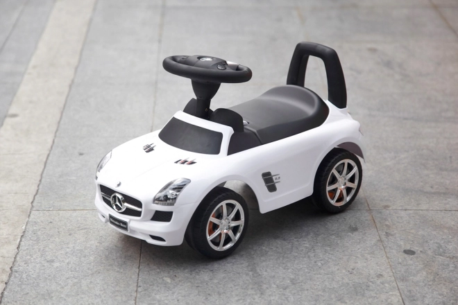 Trottinette Mercedes-Benz SLS AMG blanche