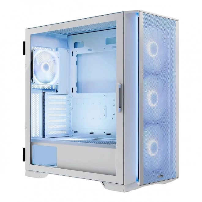 Boîtier d'ordinateur Horizon ARGB Flow Midi Blanc