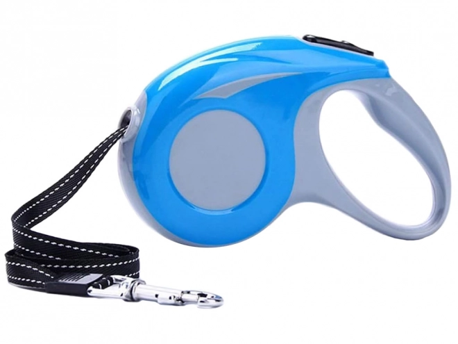 Harnais automatique pour chien avec verrouillage 5 m 15 kg – Blanc-noir
