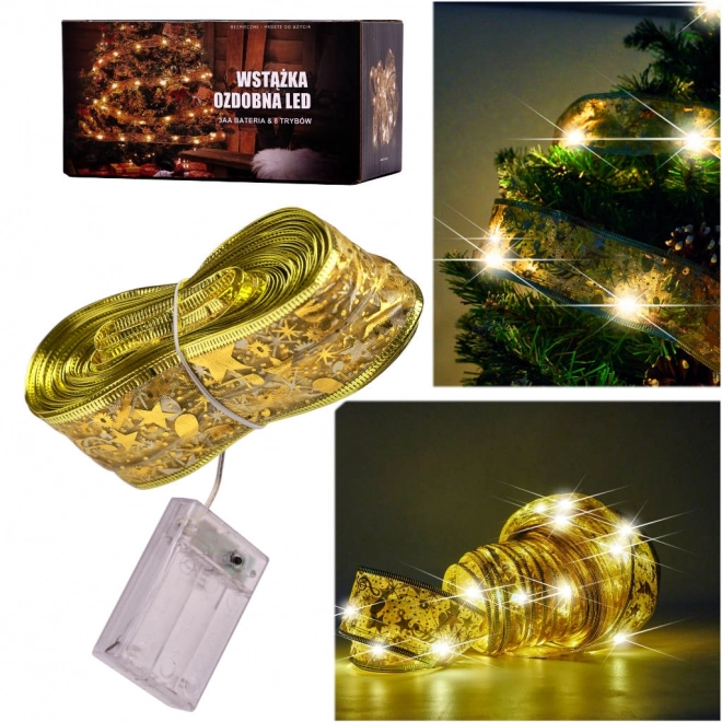 Guirlande LED lumineuse pour sapin de Noël