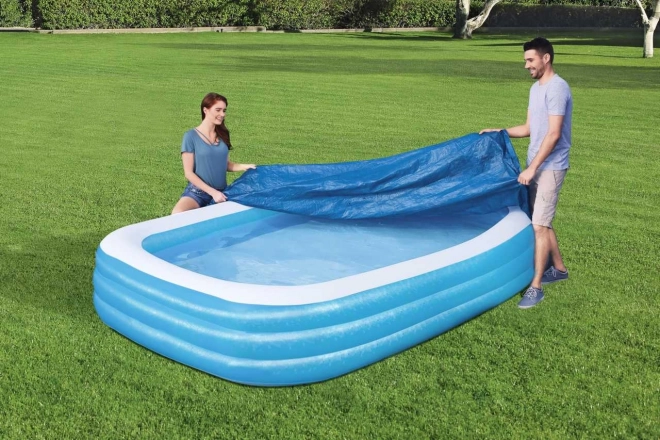 Couverture de protection pour piscine Bestway 305 x 183 cm