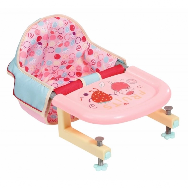 Chaise Haute Baby Annabell avec Fixation sur Table