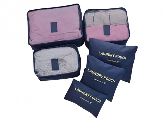 Organisateurs de voyage en filet pour bagage x6