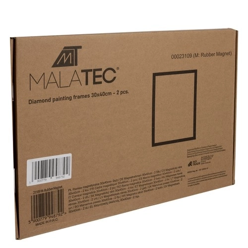 Cadre magnétique 30x40cm- 2 pcs. Malatec 23109
