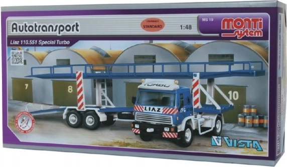 Kit de construction Monti System MS 19 Porte‑voitures