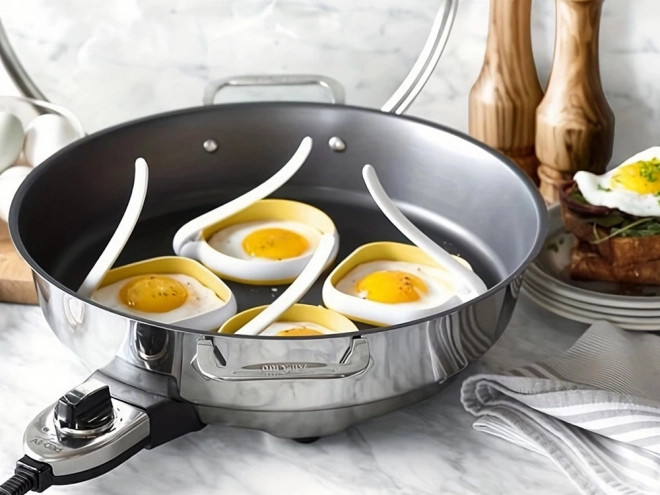 Moule pour œufs et crêpes - ensemble 2 pièces