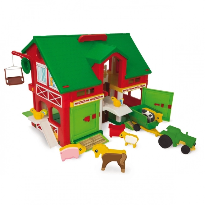 Maisonette Ferme étable 40x35cm en boîte 59x40x15cm Wader