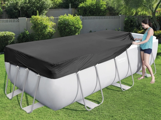 Couverture universelle pour piscine Bestway 396 x 185 cm