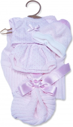 Ensemble stylé 3 pièces pour poupée