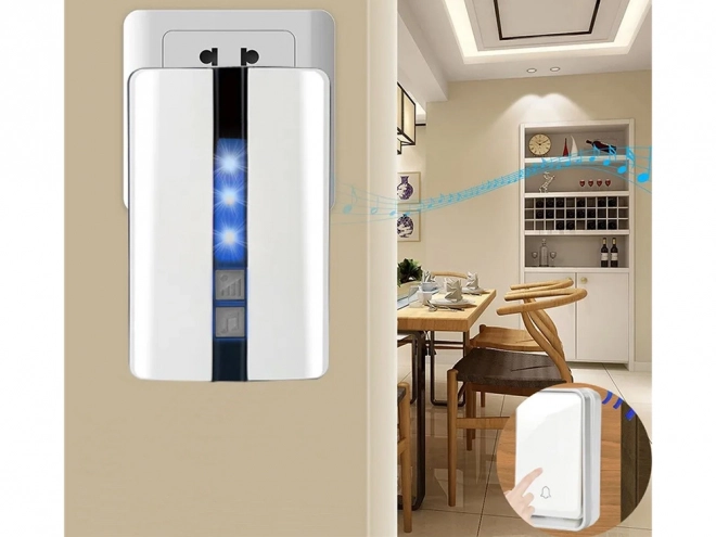 Sonnette sans fil sans batterie IP44