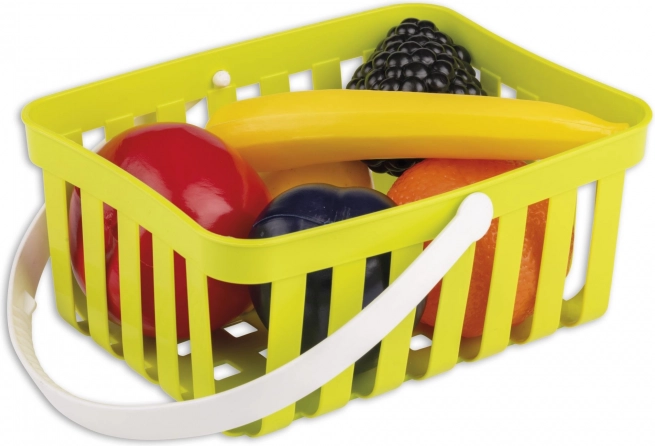 Androni panier de courses avec fruits – 6 pièces – Vert