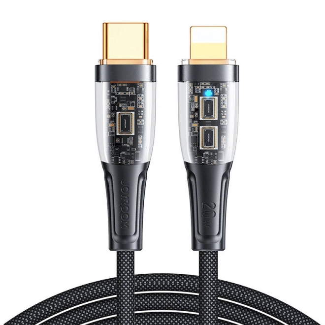 Câble USB-C vers Lightning 20W 1,2m noir Joyroom