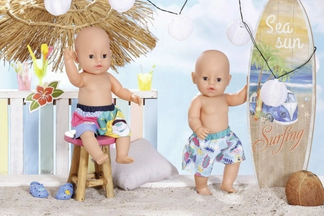 BABY born Short de bain pour poupées 43 cm