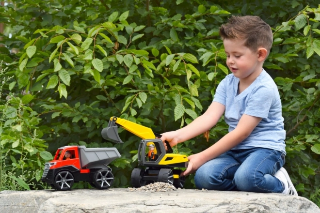 Auto Truxx 2 camion benne en plastique 26cm avec figurine 27x15x16cm 24m+