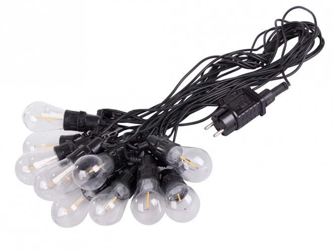 Guirlande lumineuse de jardin avec 10 ampoules LED