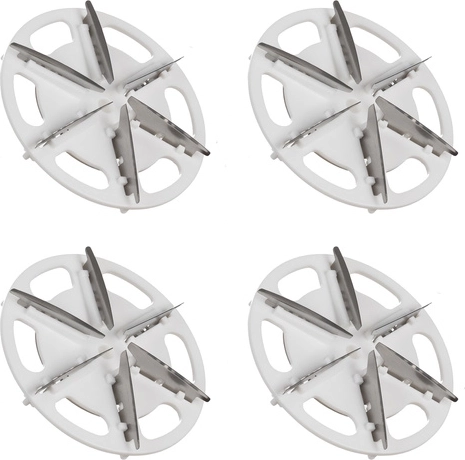 4 têtes interchangeables pour une longue durée de vie