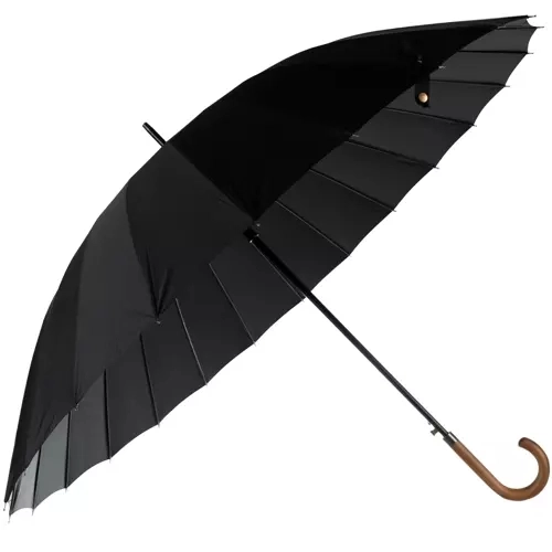 Parapluie 24 baleines - noir