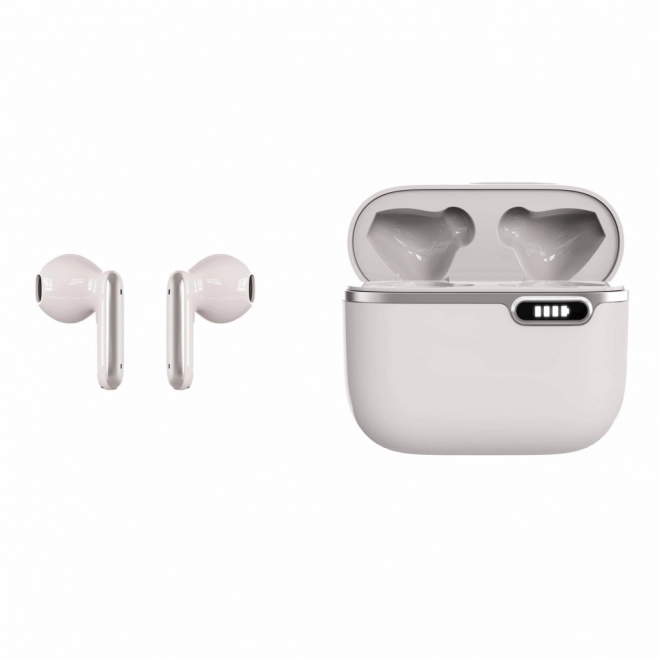Écouteurs Bluetooth avec microphone HQ TWS blanc