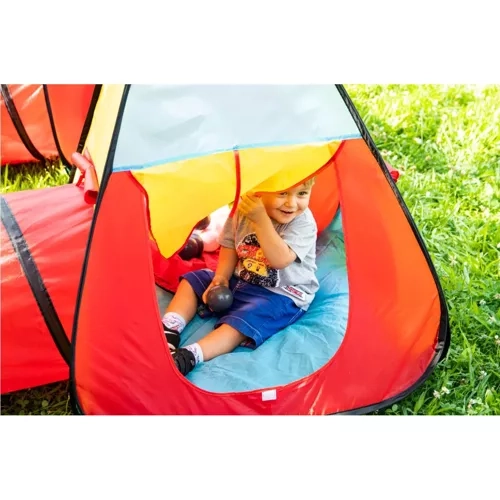 Tente de jeu pour enfants 3en1 Tipi + Tunnel + Maison