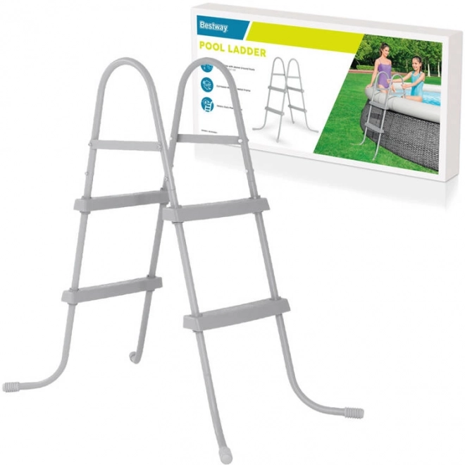 Échelle de piscine en métal Bestway 84 cm