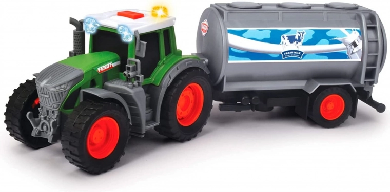 Citerne à lait avec finitions détaillées